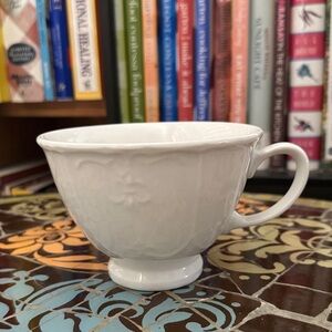 Elegant White Teacup